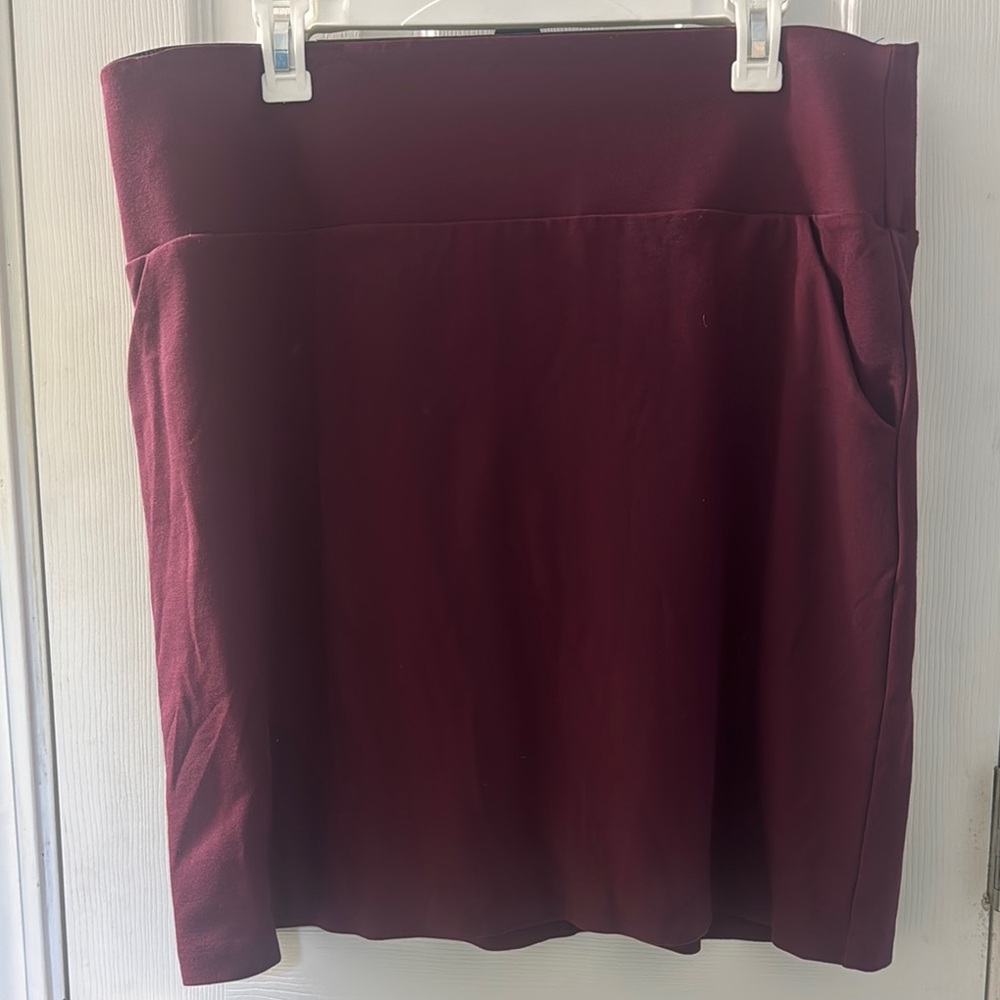 Apt. 9 Red Mini Pencil Skirt for Work